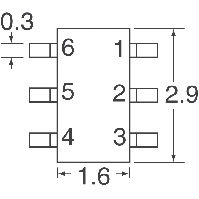 SM6K2T110 Rohm Semiconductor  Transistor - FET MOSFET - Array